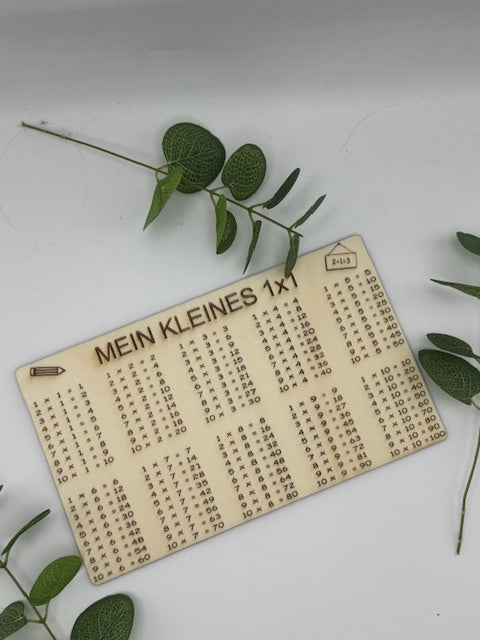 1x1 Lerntafel