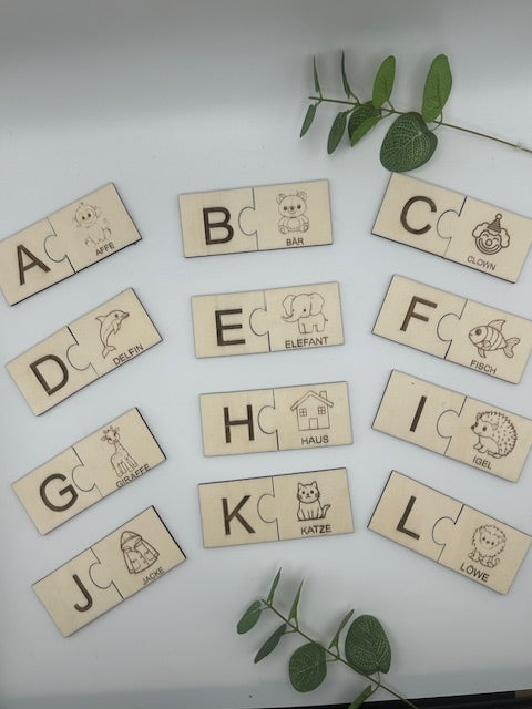 Holz ABC für Kinder